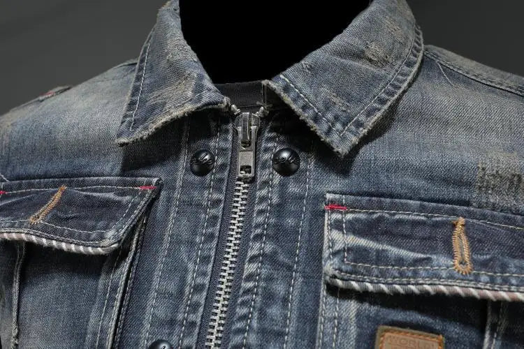 Klayn | Veste en Denim Rétro Carl