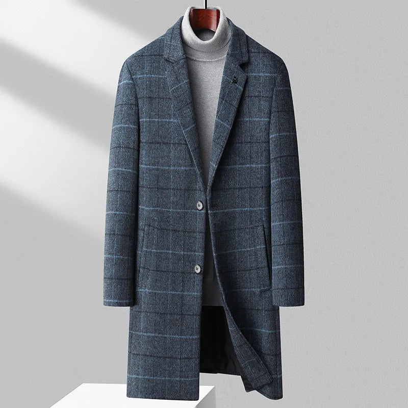 Klayn | Manteau en Laine Chess