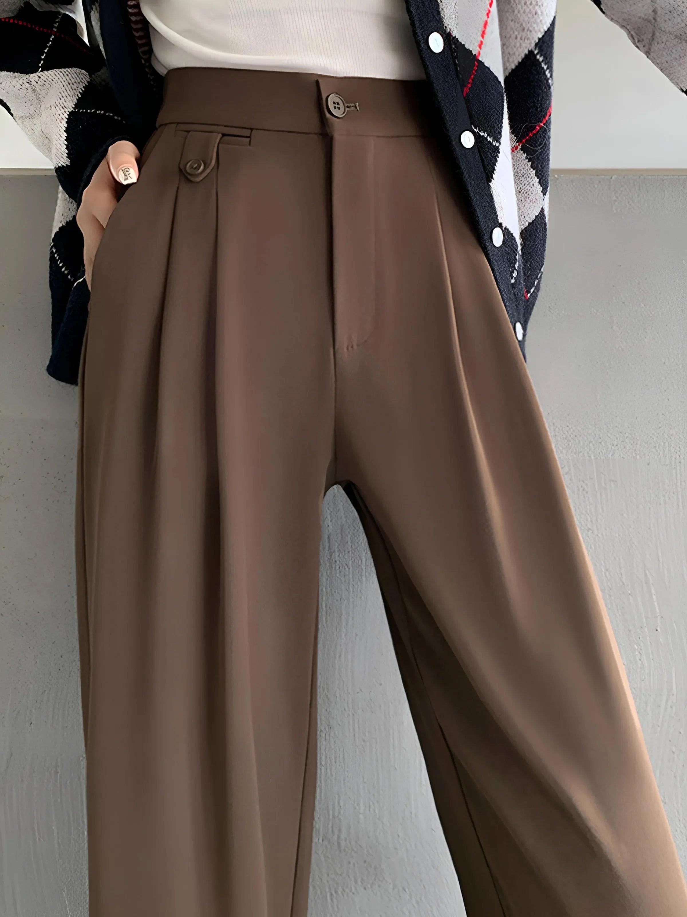 Klayn | PANTALON À JAMBES LARGES - FANCY