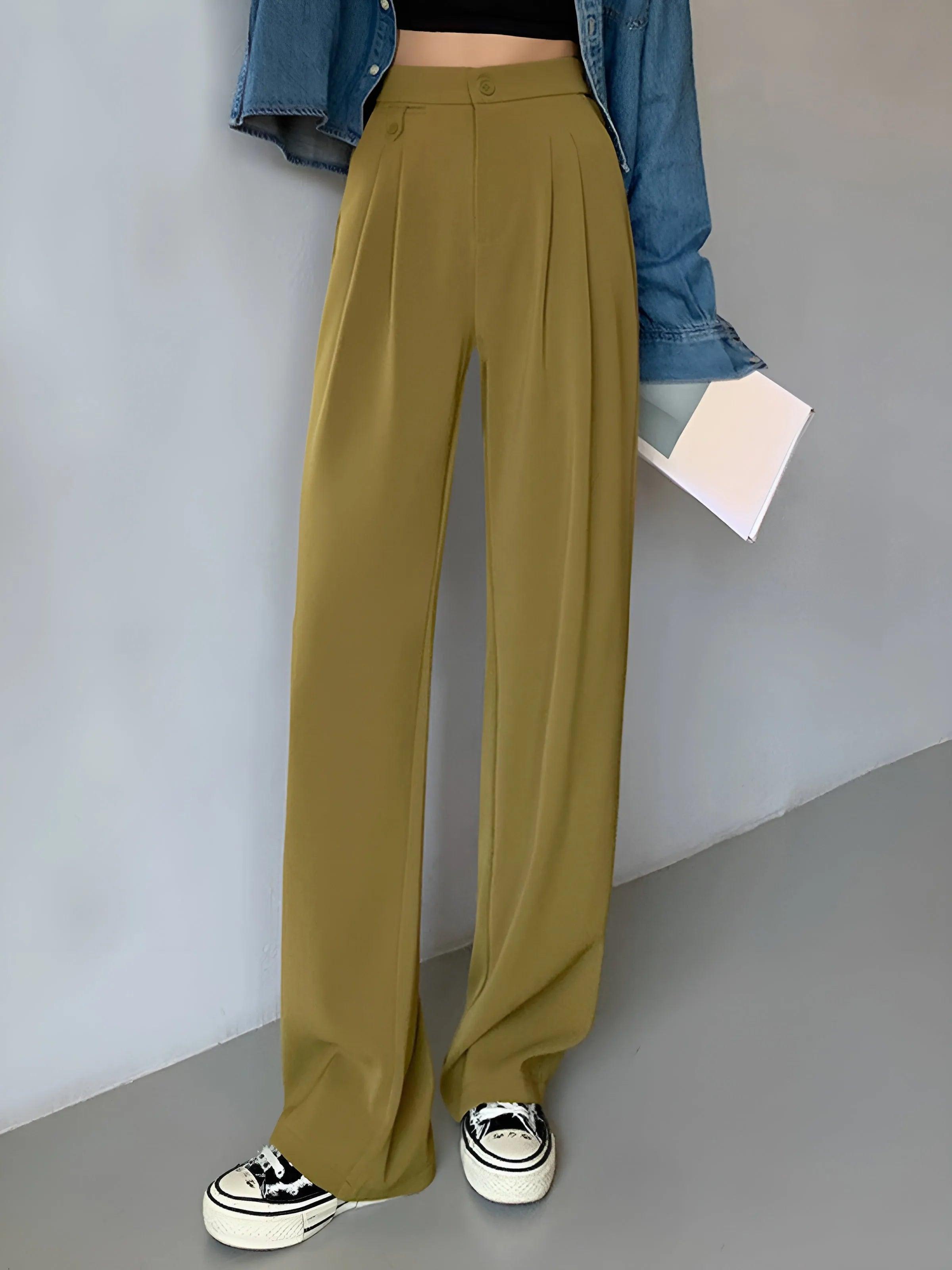 Klayn | PANTALON À JAMBES LARGES - FANCY