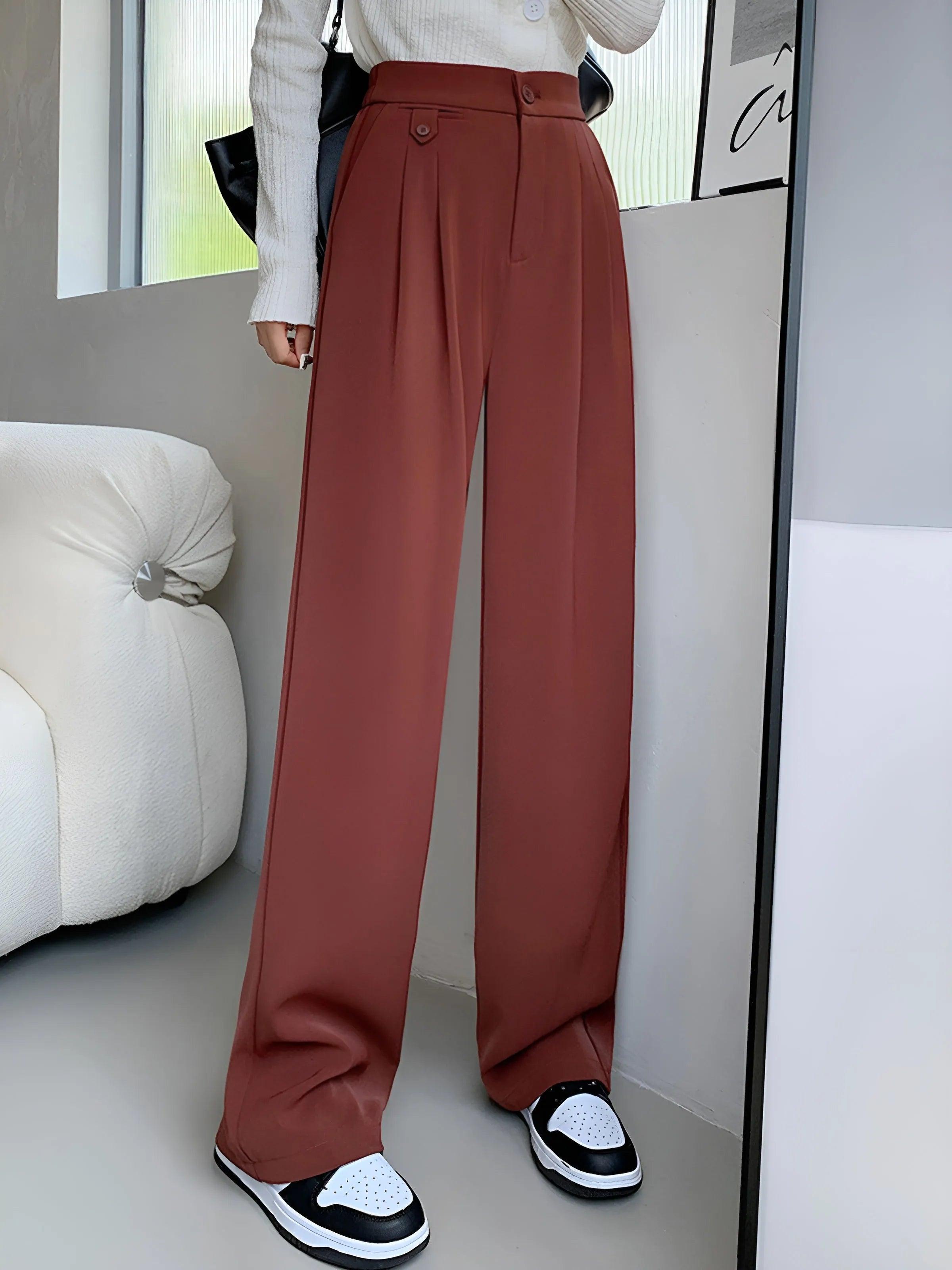 Klayn | PANTALON À JAMBES LARGES - FANCY